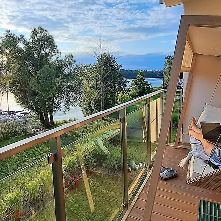 شقة Marina Relax - Widok Na Jezioro, Parking Podziemny, Winda, Netflix, Tv55